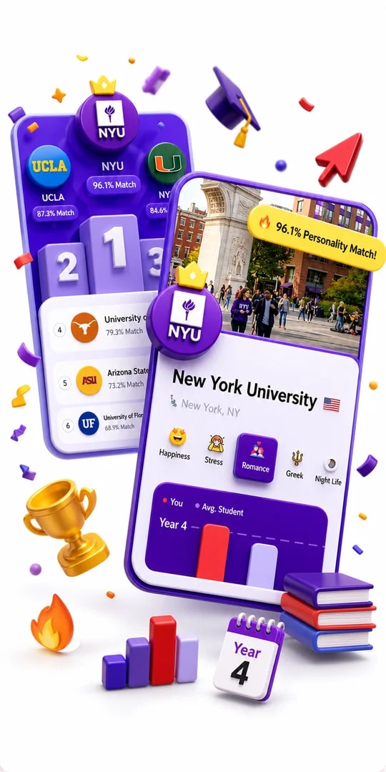 PathPicker peer fit intelligence comparing student archetype to campus culture